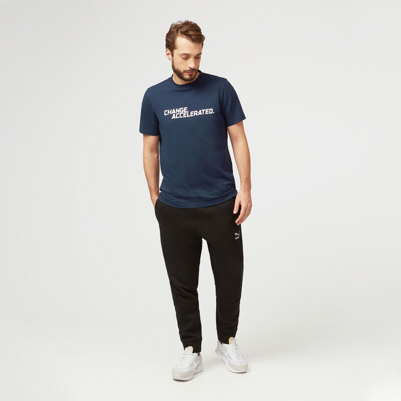 FE FW CHANGE ACCELERATED GRAPHIC TEE - navy